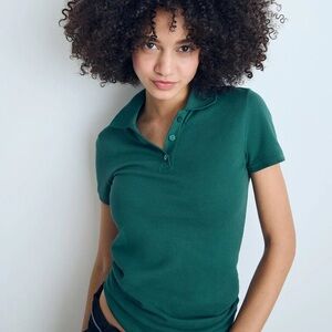 Aeropostale Green Short Sleeve Polo